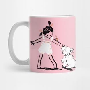 A Girl and her friends Mug